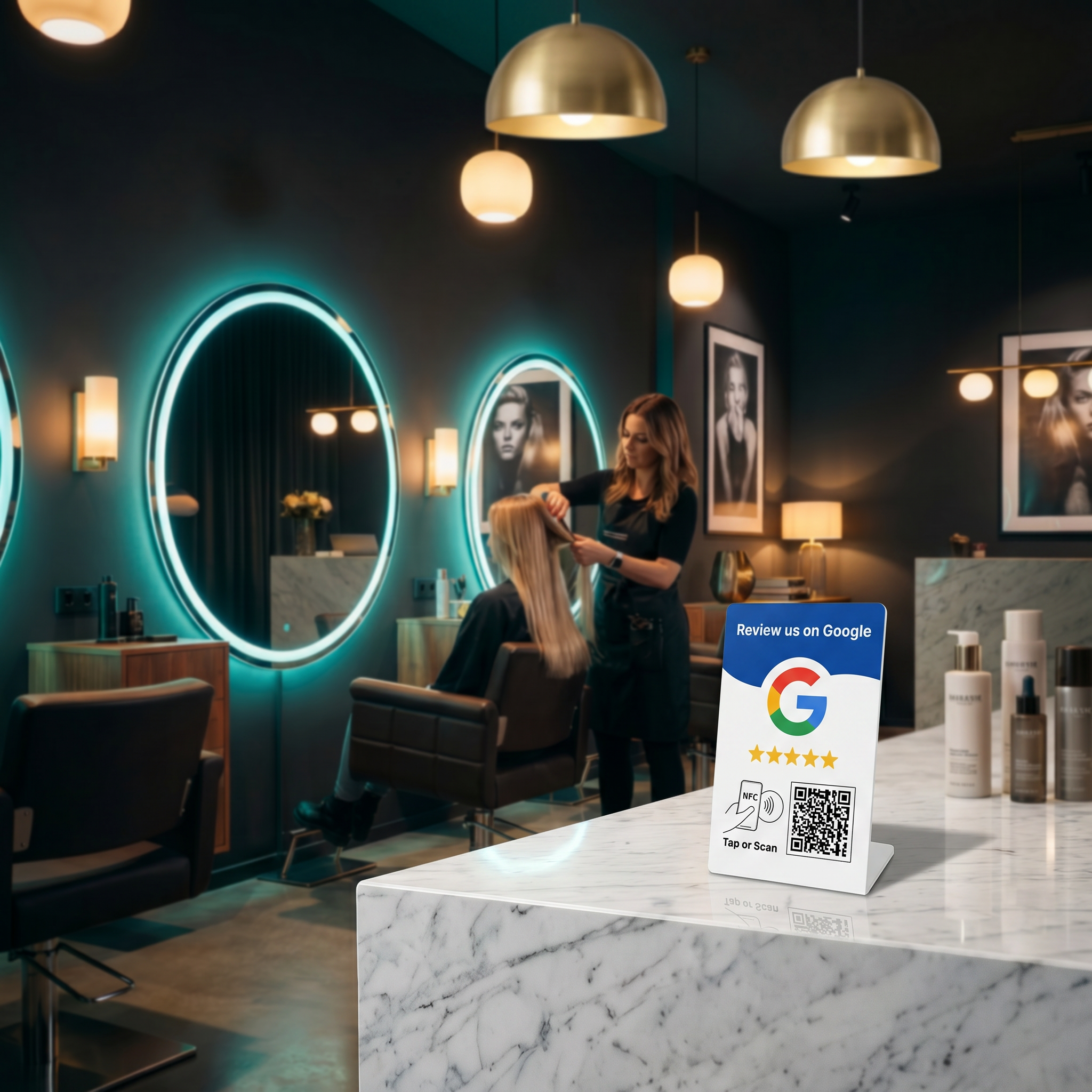 NFC Google Aufsteller